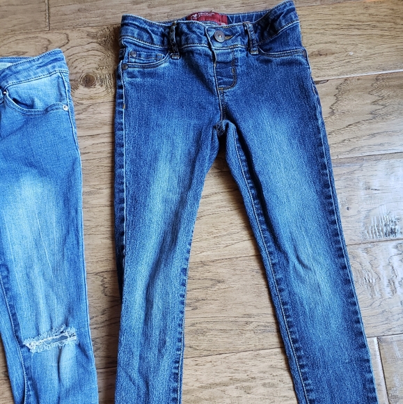 4 pair girls Jean's size 7 - Picture 5 of 5